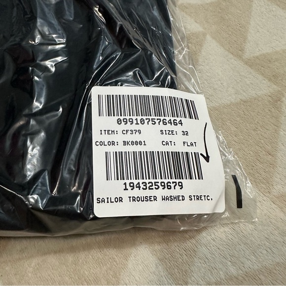 J crew Wide-leg velvet sailor trouser - Picture 5 of 5